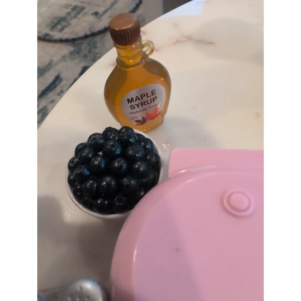Miniatures Doll House Breakfast Buffet for Minis , dolls or American Dolls